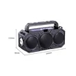 Solar Powered Bluetooth Speaker with Flashlight and Strap | https://www.bestnamebadges.com