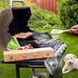 3-Piece Stainless Steel BBQ Tool Set w/ Handles & Case | https://www.bestnamebadges.com