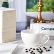 Premium Thickened Absorbent Paper Square Coaster | https://www.bestnamebadges.com