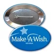 Oval Button w/ Pin | https://www.bestnamebadges.com