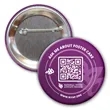 2-3/16 Diam Round Button w/ Pin | https://www.bestnamebadges.com