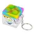 Push Pop Charging Cable with Keyring & Screen Cleaner | https://www.bestnamebadges.com