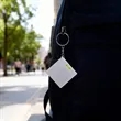 3Ft Square Tape Measure Keychain With Level | https://www.bestnamebadges.com