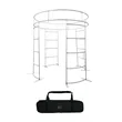 360 View 4 Panel Photo Booth Enclosure Hardware 10ft | https://www.bestnamebadges.com