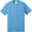 Port & Company - Core Blend Pocket Tee. | https://www.bestnamebadges.com