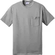 Port & Company - Core Blend Pocket Tee. | https://www.bestnamebadges.com