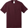 Port & Company - Core Blend Pocket Tee. | https://www.bestnamebadges.com