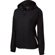 Sport-Tek Women's Colorblock Hooded Raglan Jacket. | https://www.bestnamebadges.com