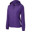 Sport-Tek Women's Colorblock Hooded Raglan Jacket. | https://www.bestnamebadges.com