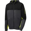 Sport-Tek Tech Fleece Colorblock Full-Zip Hooded Jacket. | https://www.bestnamebadges.com