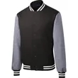 Sport-Tek Fleece Letterman Jacket. | https://www.bestnamebadges.com