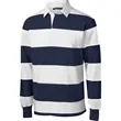 Sport-Tek Classic Long Sleeve Rugby Polo. | https://www.bestnamebadges.com