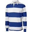 Sport-Tek Classic Long Sleeve Rugby Polo. | https://www.bestnamebadges.com