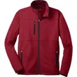 Port Authority Pique Fleece Jacket. | https://www.bestnamebadges.com
