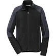 Port Authority Women's Colorblock Microfleece Jacket. | https://www.bestnamebadges.com