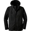 Port Authority Textured Hooded Soft Shell Jacket. | https://www.bestnamebadges.com