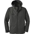 Port Authority Textured Hooded Soft Shell Jacket. | https://www.bestnamebadges.com