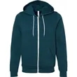 Bella Unisex Poly-Cotton Fleece Full-Zip Hoodie | https://www.bestnamebadges.com