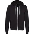 Bella Unisex Poly-Cotton Fleece Full-Zip Hoodie | https://www.bestnamebadges.com
