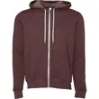 Bella Unisex Poly-Cotton Fleece Full-Zip Hoodie | https://www.bestnamebadges.com