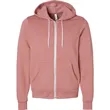 Bella Unisex Poly-Cotton Fleece Full-Zip Hoodie | https://www.bestnamebadges.com