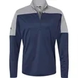 Adidas Men's Ultimate365 Lightweight Colorblocked Quarter... | https://www.bestnamebadges.com