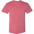Next Level Apparel Adult Inspired Dye Crew With Pocket | https://www.bestnamebadges.com