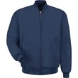 Red Kap Men's Tall Unlined Team Jacket - JT36T | https://www.bestnamebadges.com