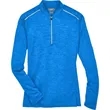 CORE365 Ladies' Kinetic Performance Quarter-Zip | https://www.bestnamebadges.com