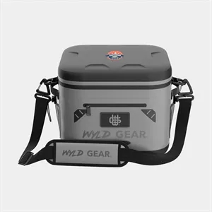 20-Can Wyld Gear® USA-Made Soft Insulated Cooler Bag 12 x 13 | https://www.bestnamebadges.com