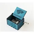Retro Hand Crank Crafts Wooden Music Box | https://www.bestnamebadges.com