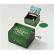 Retro Hand Crank Crafts Wooden Music Box | https://www.bestnamebadges.com