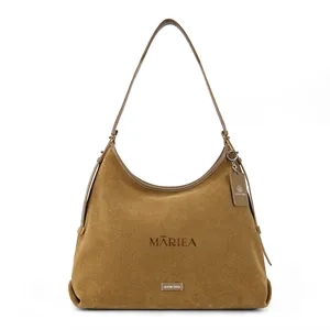 AEVUM TERRA™ Premium Full Suede Leather Hobo Bag