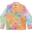 Tie-Dye Unisex Denim Jacket | https://www.bestnamebadges.com