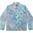 Tie-Dye Unisex Denim Jacket | https://www.bestnamebadges.com