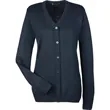 Harriton Ladies' Pilbloc™ V-Neck Button Cardigan Sweater | https://www.bestnamebadges.com