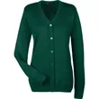 Harriton Ladies' Pilbloc™ V-Neck Button Cardigan Sweater | https://www.bestnamebadges.com