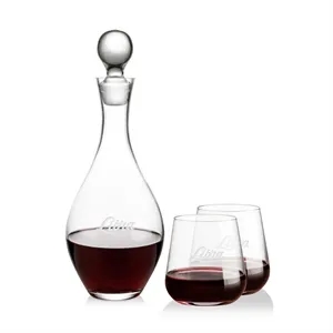 Briarwood Decanter & Howden Stemless Wine Set
