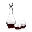 Briarwood Decanter & Sturgis Stemless Wine Set | https://www.bestnamebadges.com