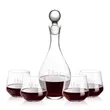 Briarwood Decanter & Sturgis Stemless Wine Set | https://www.bestnamebadges.com