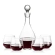 Briarwood Decanter & Sturgis Stemless Wine Set | https://www.bestnamebadges.com