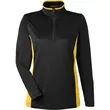 Harriton Ladies' Flash Snag Protection Plus IL Colorblock... | https://www.bestnamebadges.com