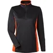 Harriton Ladies' Flash Snag Protection Plus IL Colorblock... | https://www.bestnamebadges.com