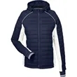 Nautica Ladies' Nautical Mile Puffer Packable Jacket | https://www.bestnamebadges.com
