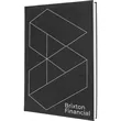 7" x 9 3/4" Leatherette Journal | https://www.bestnamebadges.com