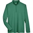 Team 365 Men's Zone Sonic Heather Performance Quarter-Zip | https://www.bestnamebadges.com