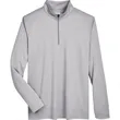 Team 365 Men's Zone Sonic Heather Performance Quarter-Zip | https://www.bestnamebadges.com