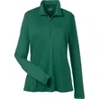 Team 365 Ladies' Zone Performance Quarter-Zip | https://www.bestnamebadges.com