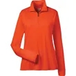 Team 365 Ladies' Zone Performance Quarter-Zip | https://www.bestnamebadges.com