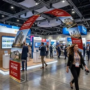Round Arch Trade Show Booth